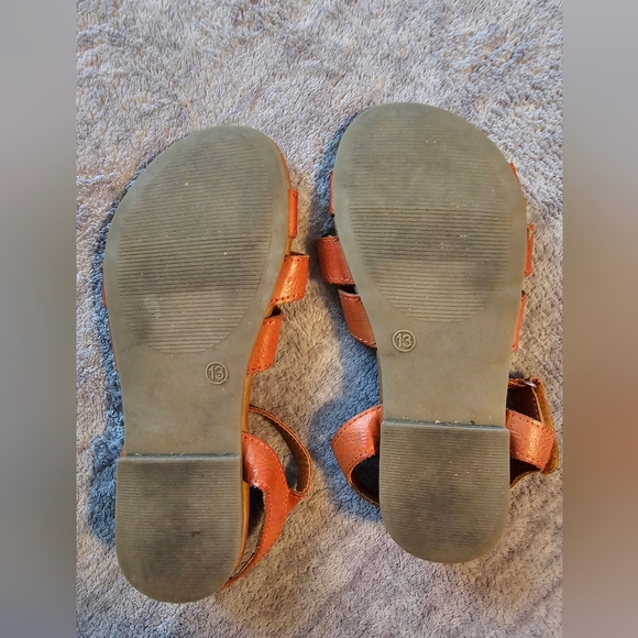 City Streets Brown Kids Sandals - Picture 3 of 3